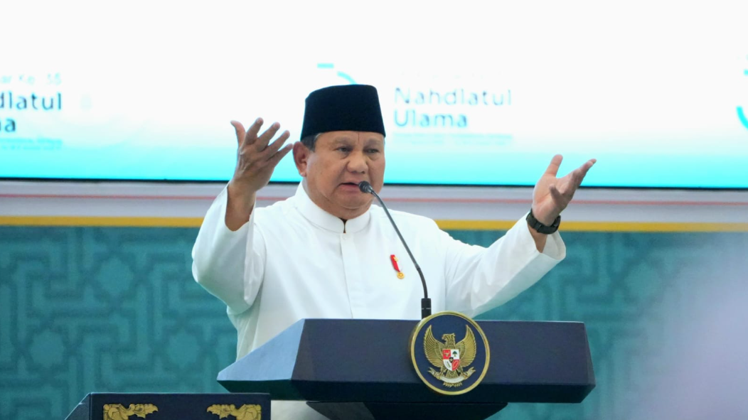 Tutup Muktamar ke-35 NU, Presiden Prabowo Tekankan Gotong Royong dan Pengentasan Kemiskinan
